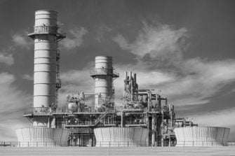 Natural Gas Fired Electrical Power Plant