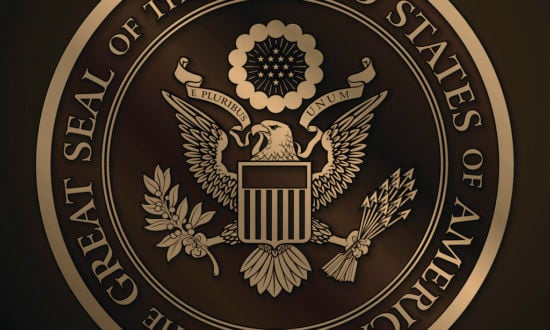 The Great Seal of the US Gold