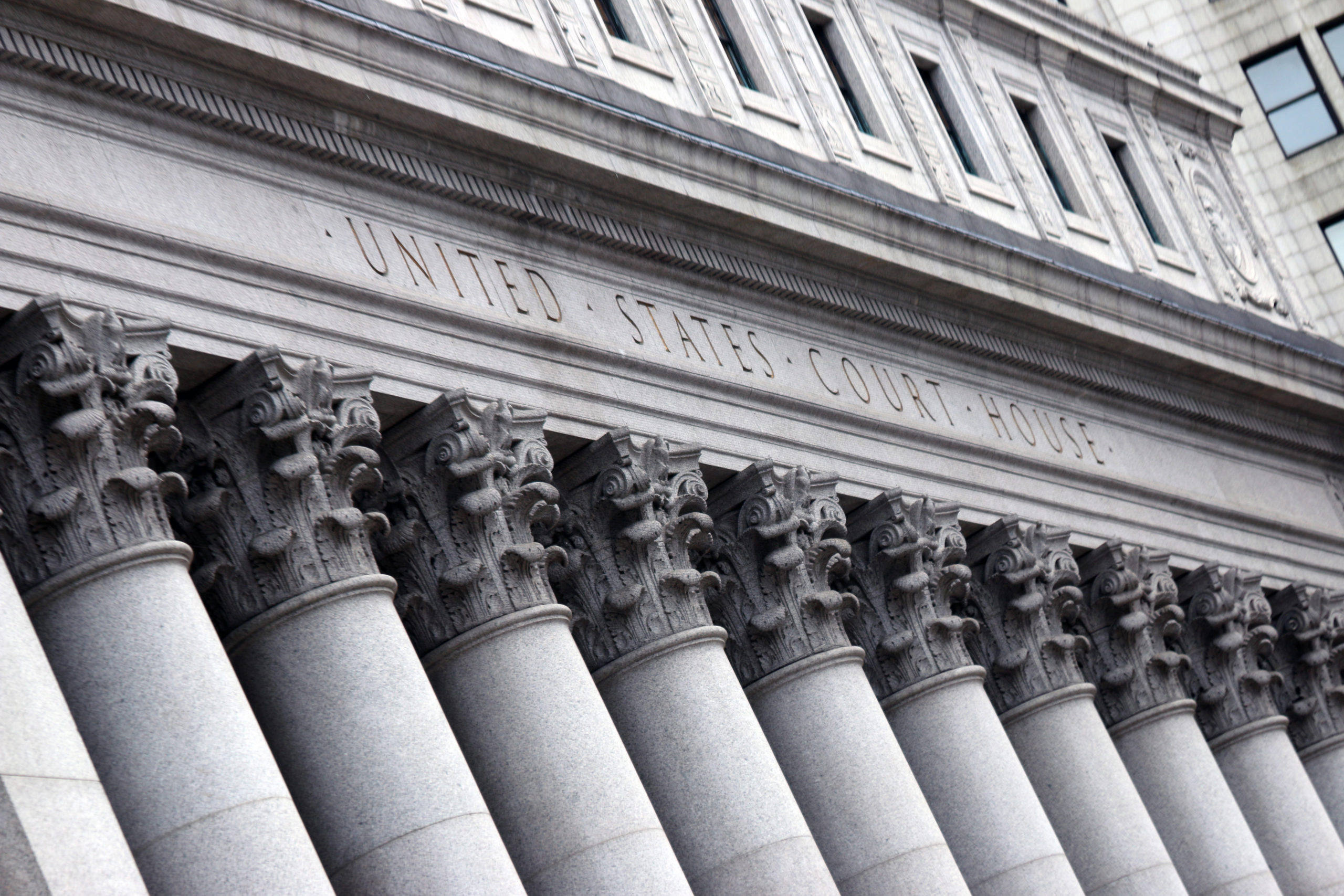 Court House with pillars