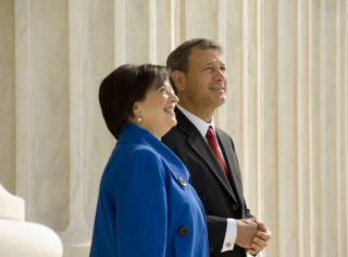 John Roberts and Elena Kagan