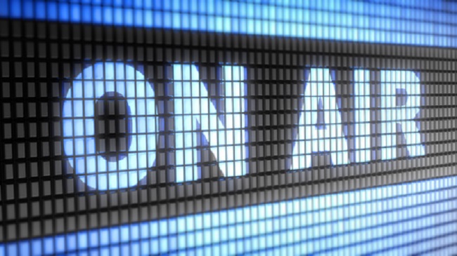 Digital On Air sign, indicating broadcasting