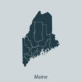 Map of Maine