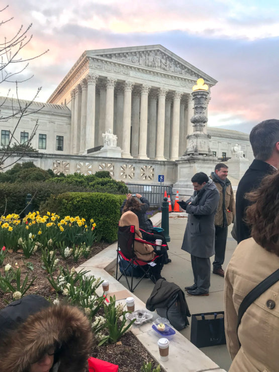 Eversheds Sutherland partners in the Supreme Court Bar line ahead of the Wayfair oral arguments.