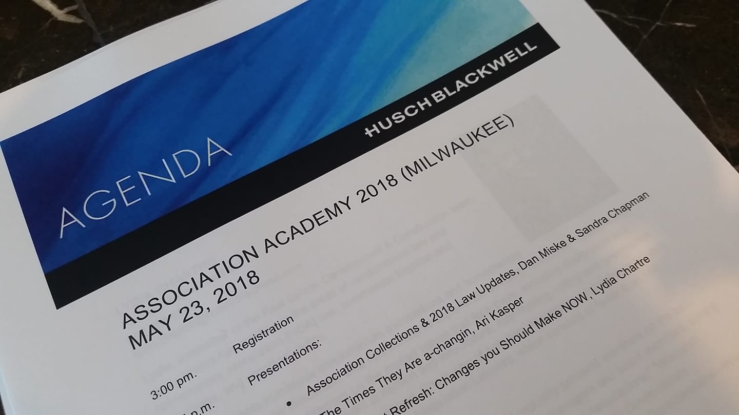Association Academy Spring 2018