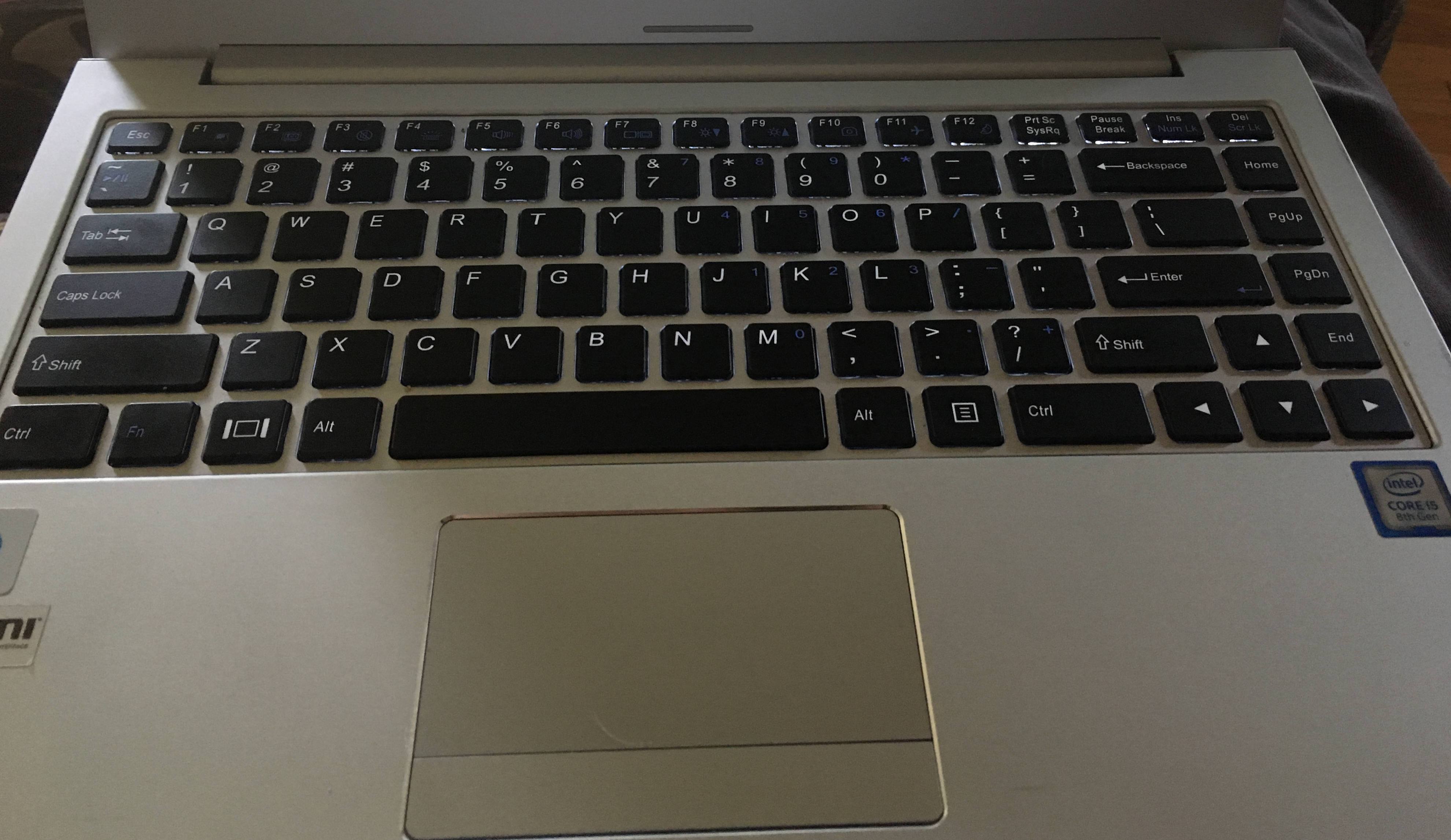Keyboard lighting
