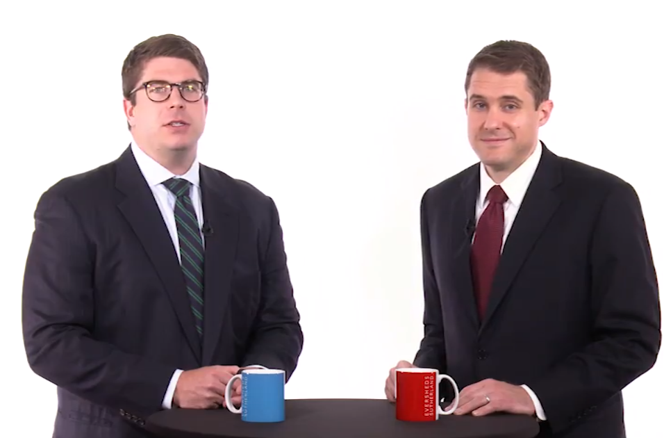 Eversheds Sutherland Partner Aaron Payne and Associate Todd Betor