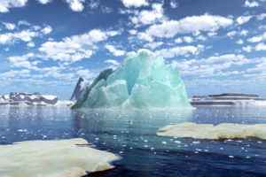 photo of glacier