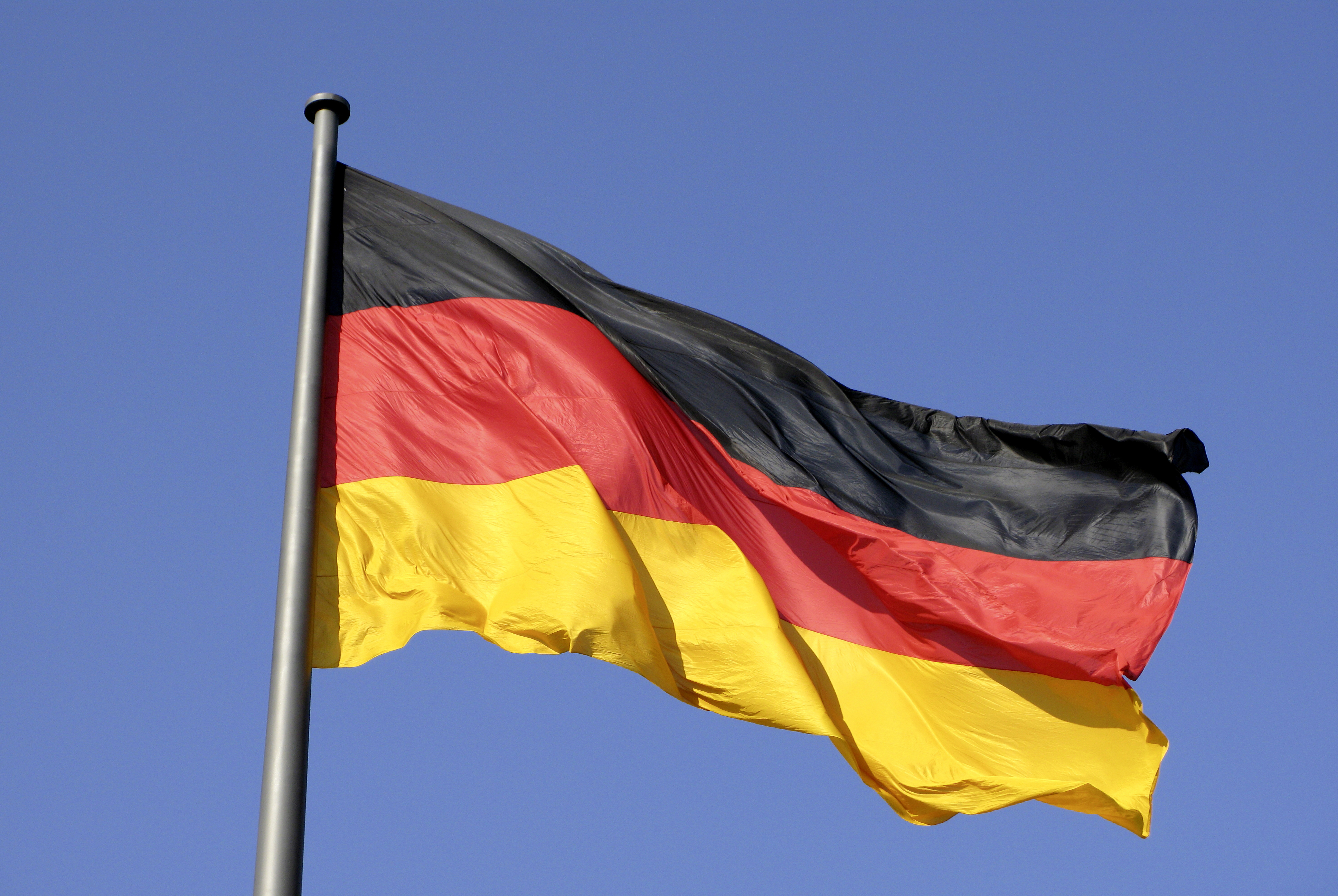 German national flag in Berlin