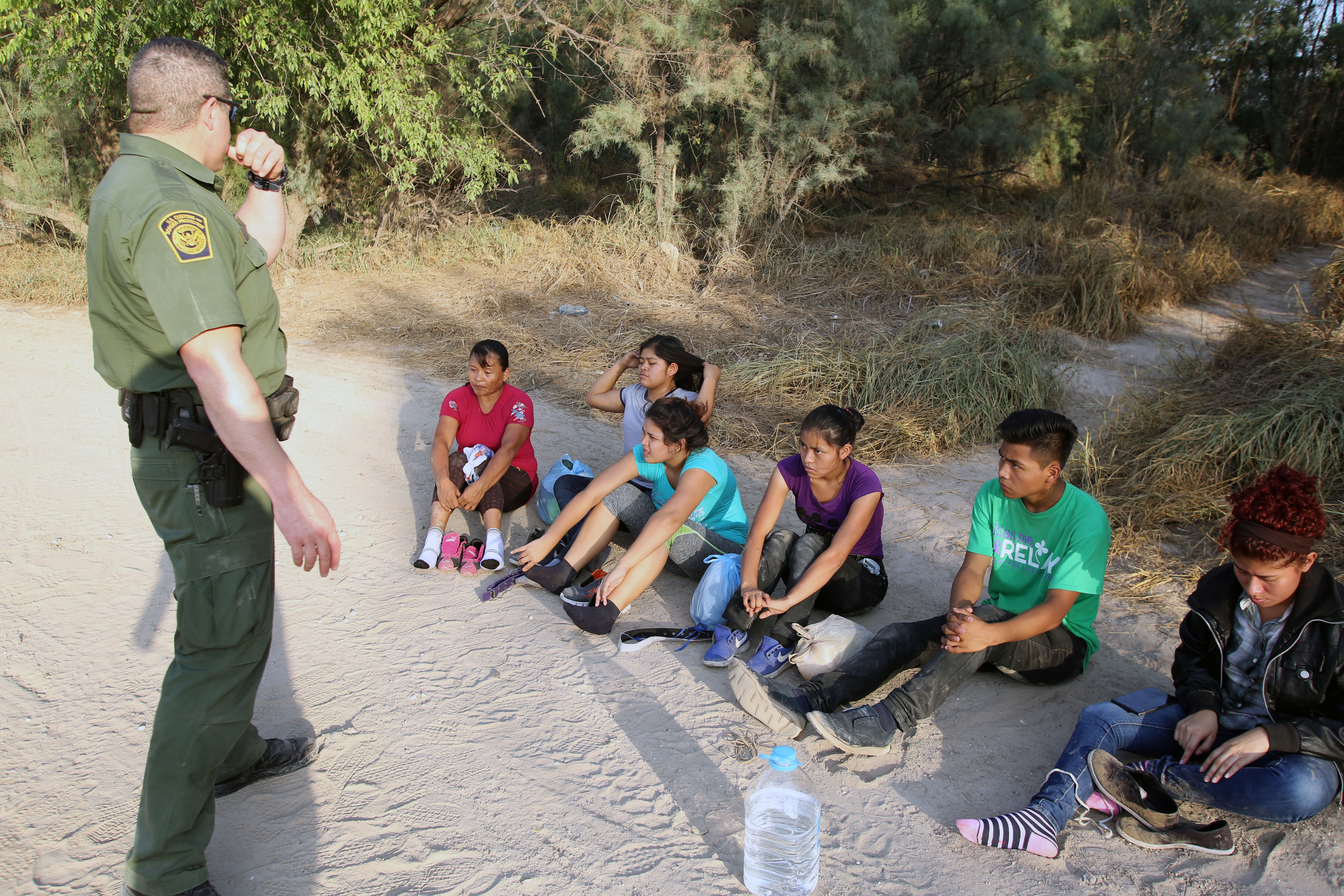 Central American Refugees, South Texas