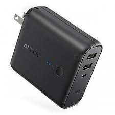 Photo of an Anker portable charger