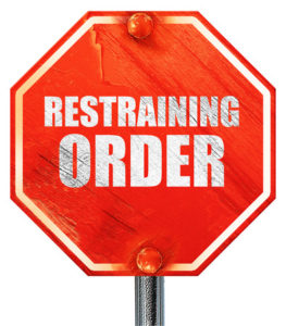 restraining order