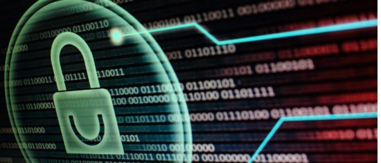 computer-monitor-screen-displaying-padlock-symbol-in-a-circular-light-picture-id954876590