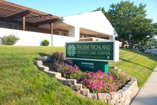Two cases of Legionnaires' disease have been confirmed at Phoebe Richland Health Care Center in Richlandtown, Pennsylvania