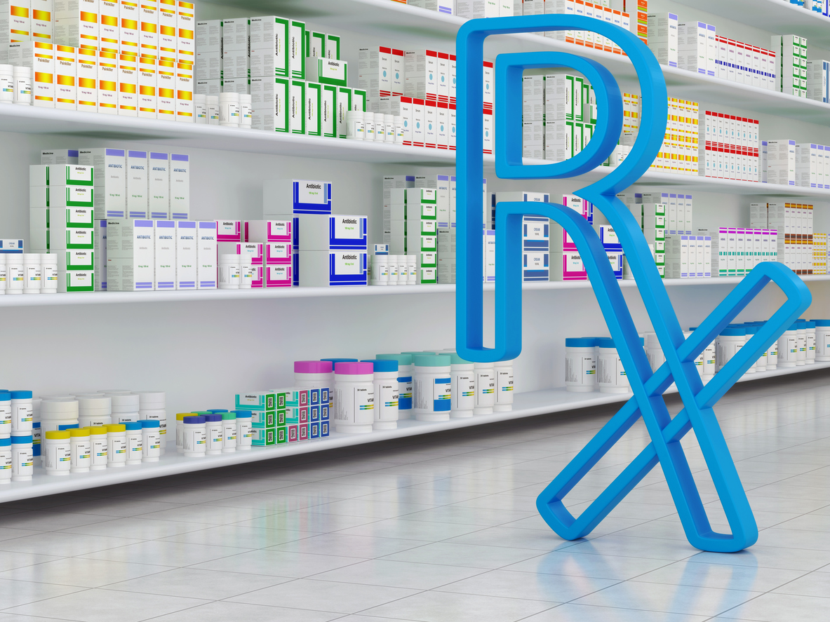 Pharmacy and Rx Symbol