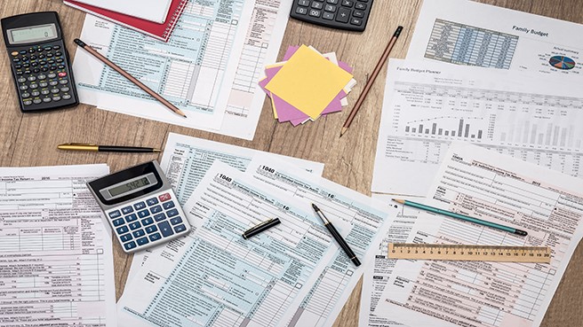 Taxes reviewing