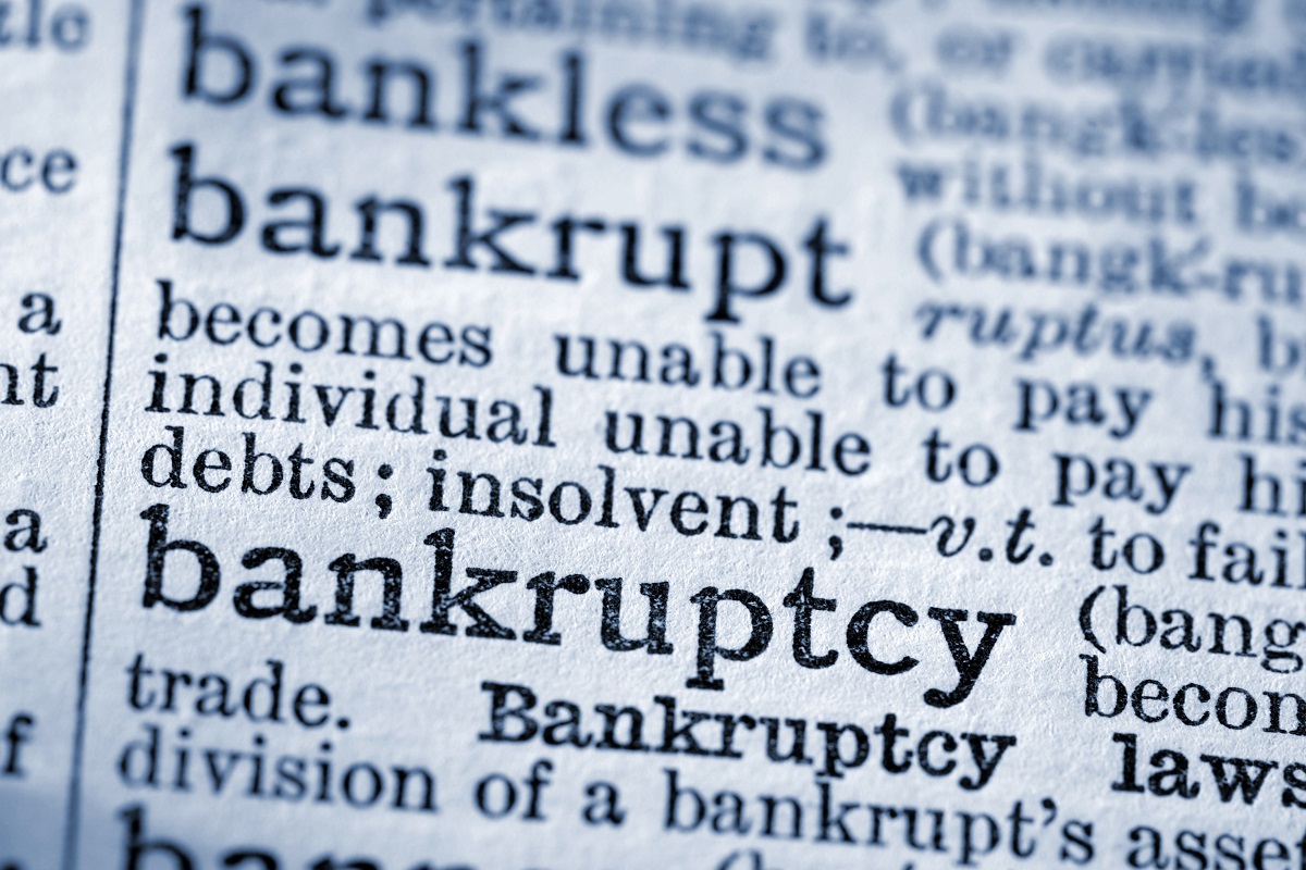 dictionary macro with focus on Bankruptcy