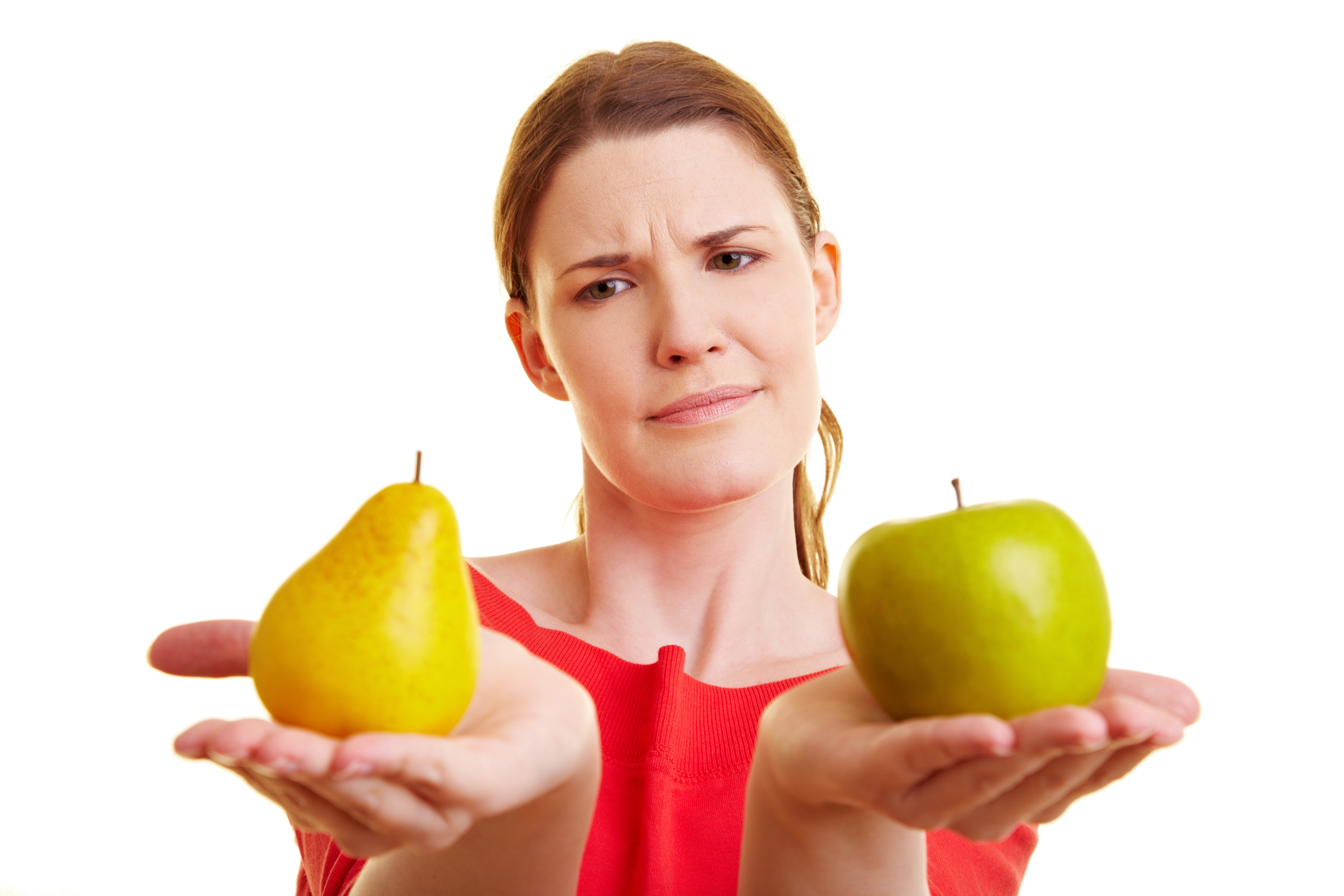 Apple vs. Pear