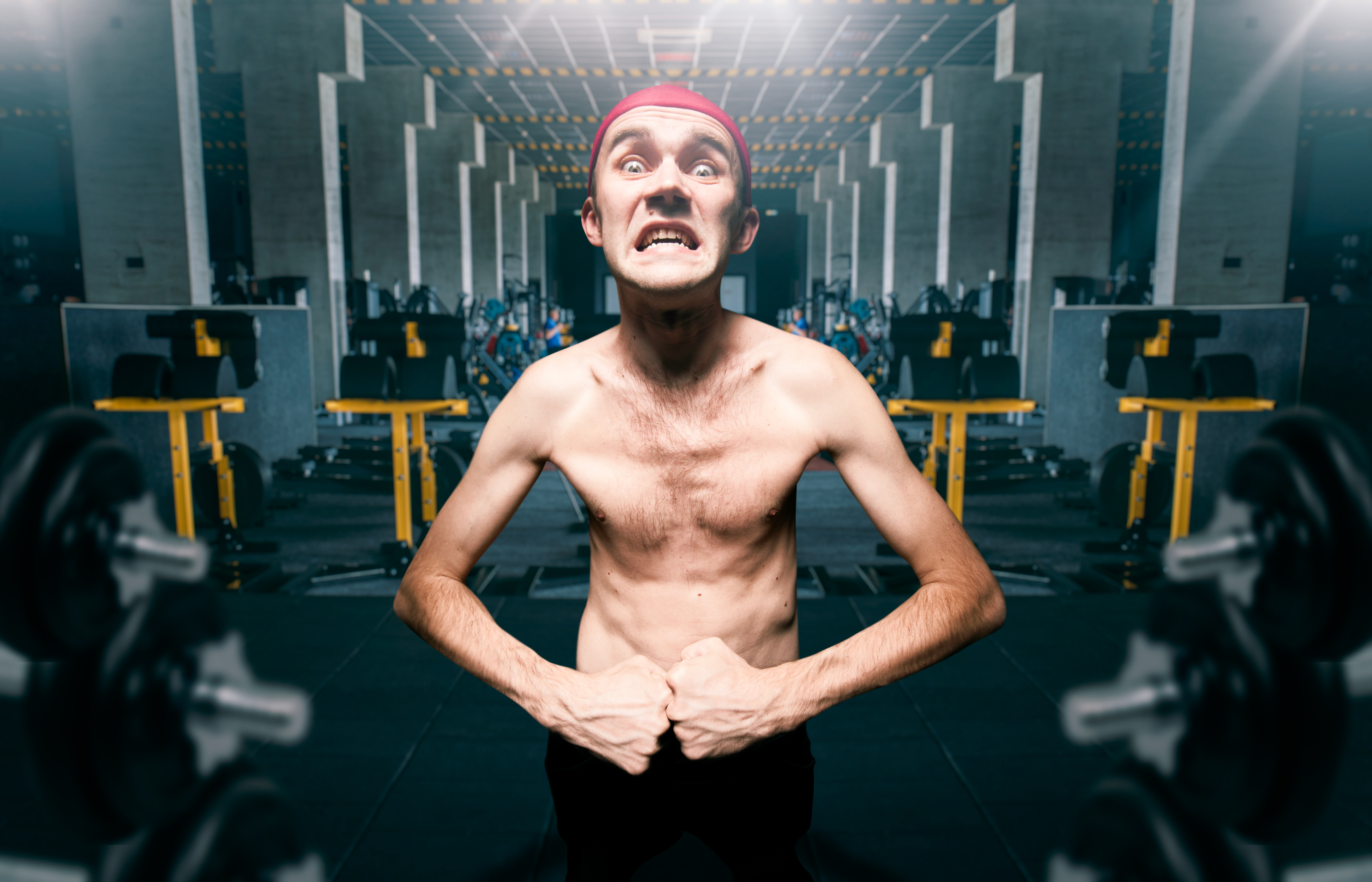 Skinny Bodybuilder