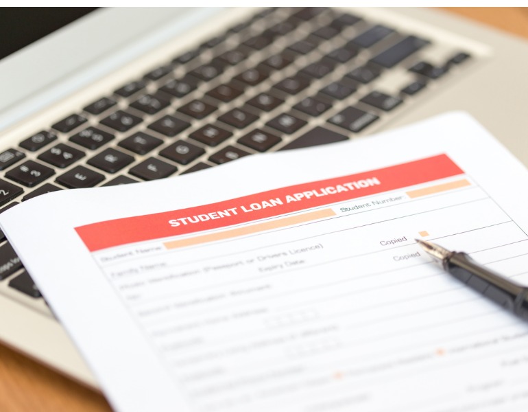 student-loan-application-form-picture-id618527566