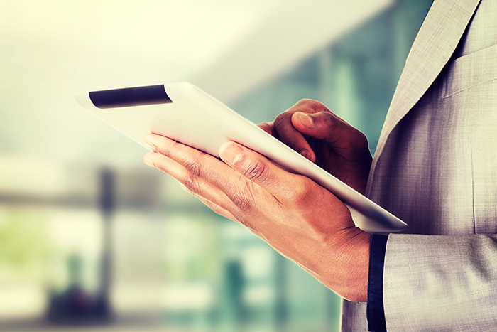 Labor and employment_business person with tablet