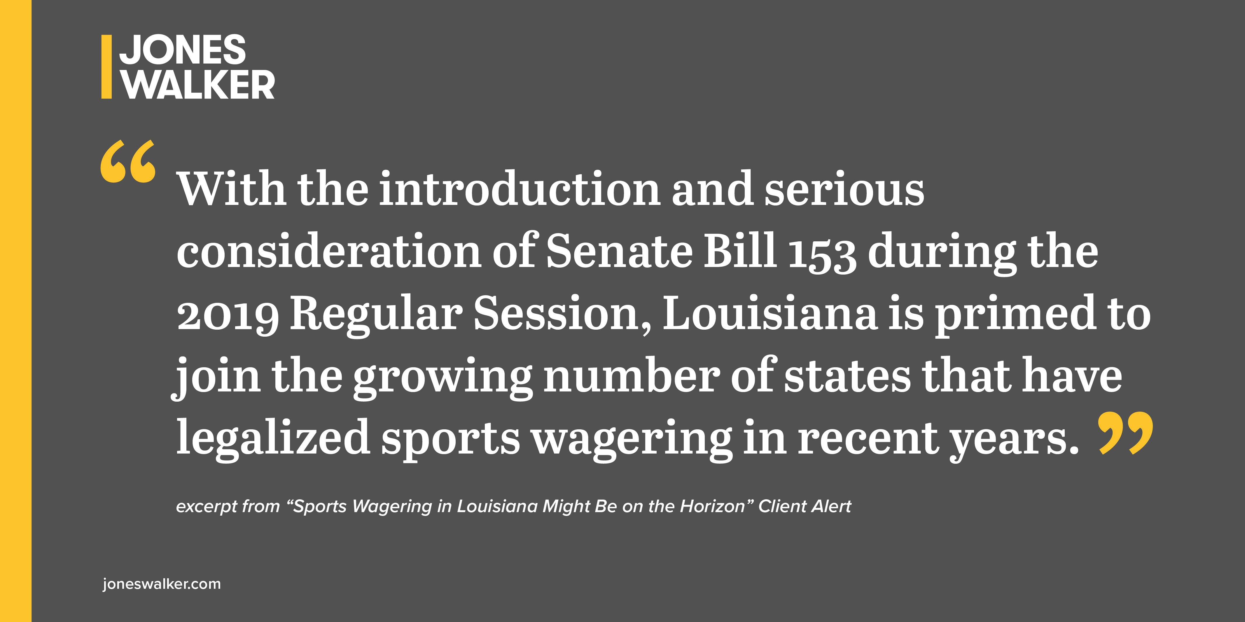Sports Wagering in Louisiana Might Be on the Horizon_Twitter