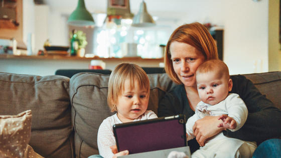A nanny is babysitting two little children. Your household may be eligible for nanny tax because she is a household worker.