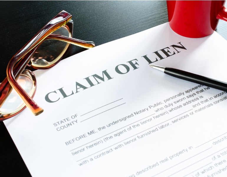 claim-of-lien-picture-id157689489