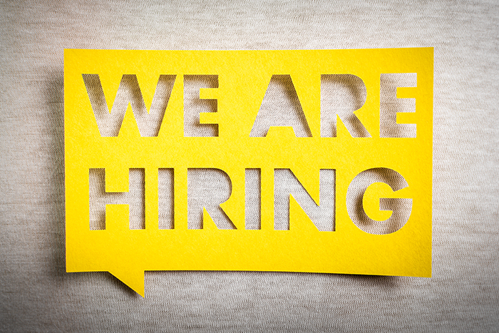 hiring sign