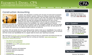 Elizabeth J. Daniel | Florida Construction Accountants