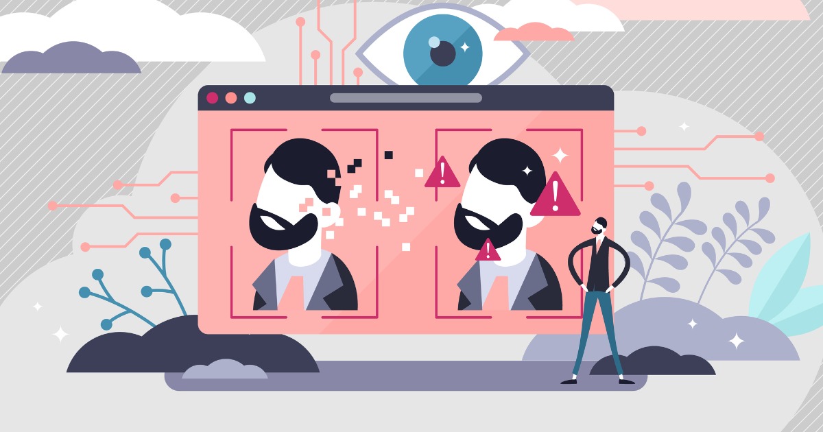 deepfake-vector-illustration-fake-media-method-in-tiny-persons-vector-id1197028140