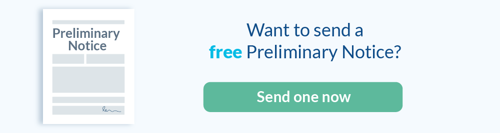Send a free preliminary notice 
