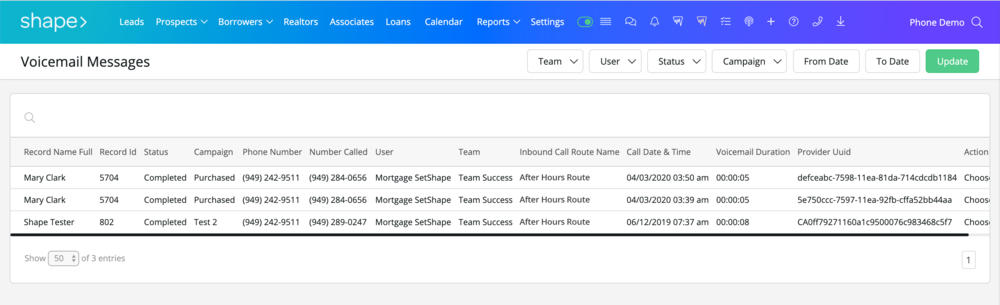 Source . Make sure every lead has the option to leave a message in cases where agents are too busy to answer or a lead is reaching out after hours.