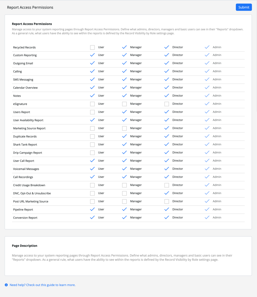Source With user roles, status updates, permissions, and custom reporting, managers will always know what their workers struggle with, and, more importantly, what they excel at.