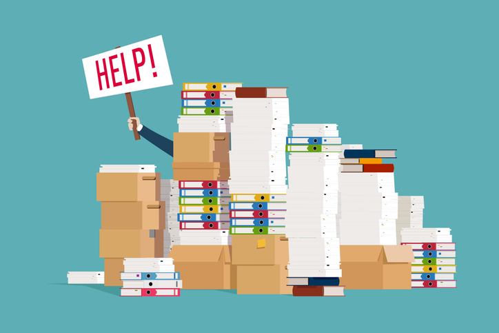 Man asks for help with paperwork