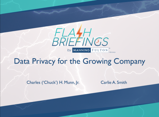 Flash Briefings First Page