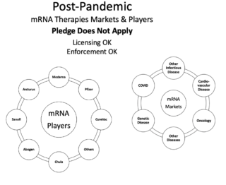 Moderna patent pledge