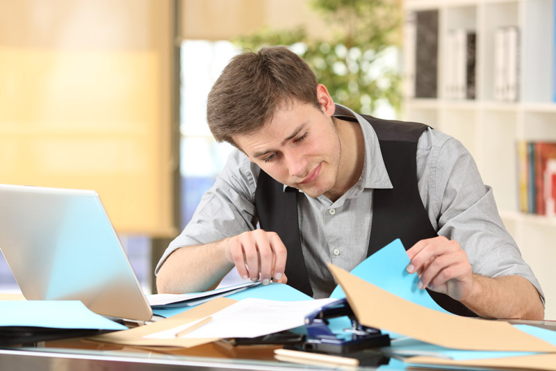 Prevent loss of documents
