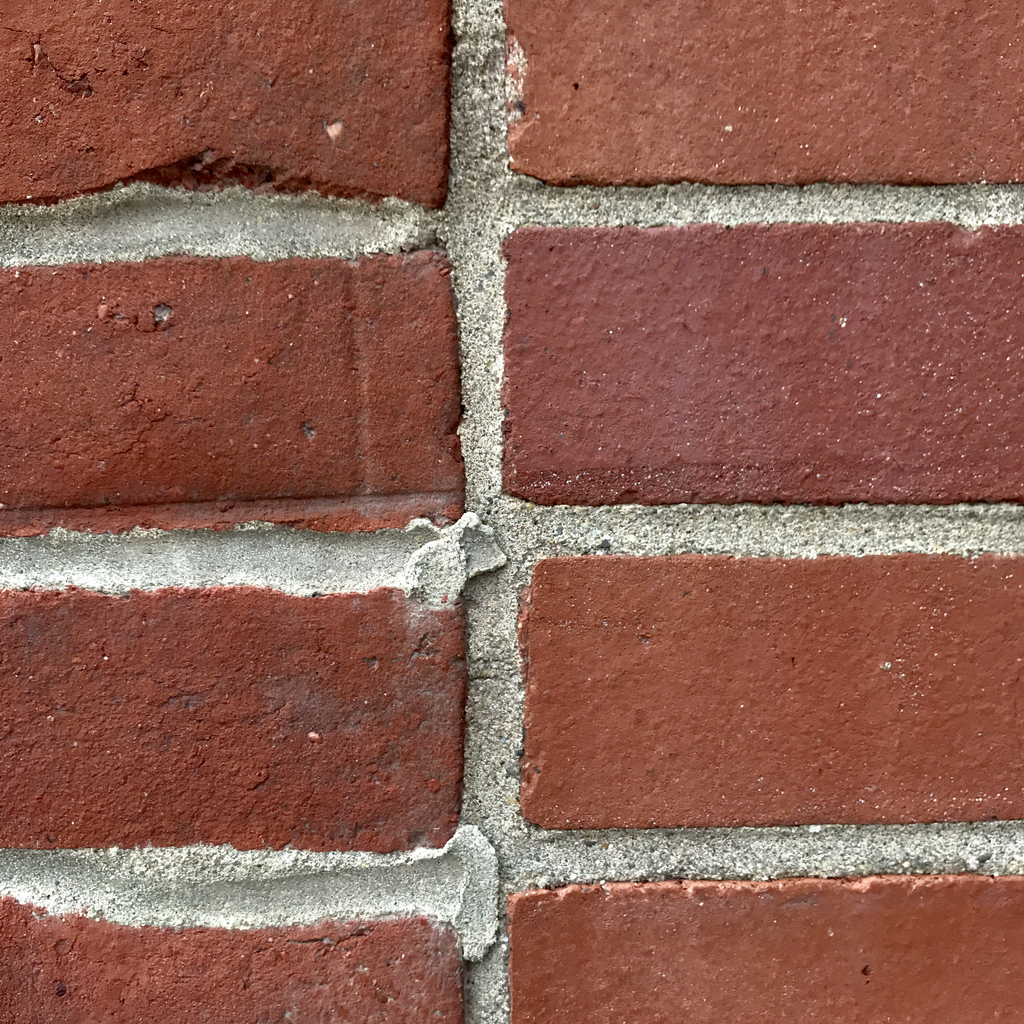 New and Old Mismatched Brick