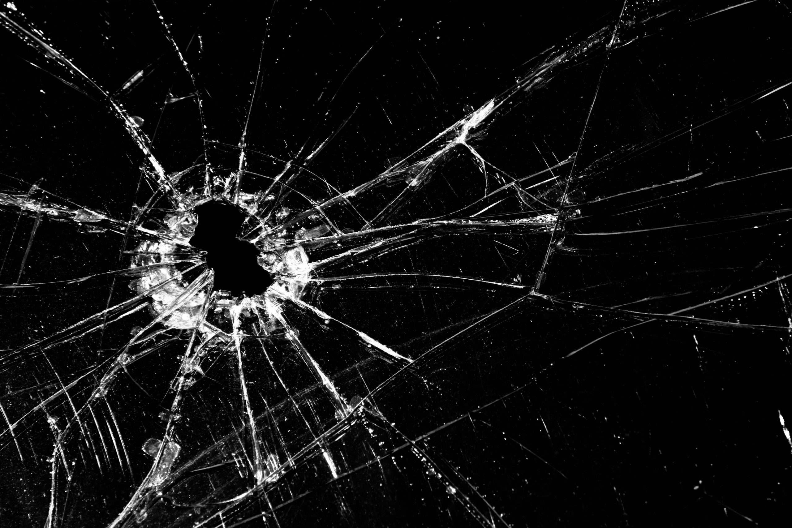 broken glass