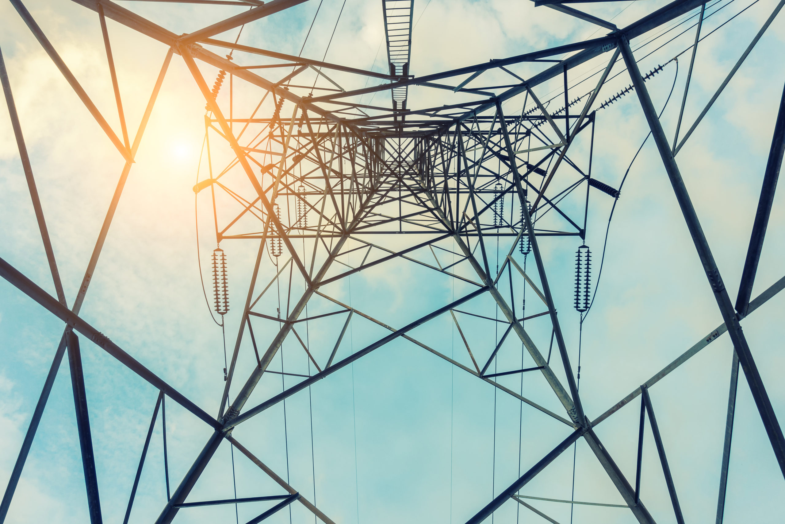 Energy_High voltage transmission line tower