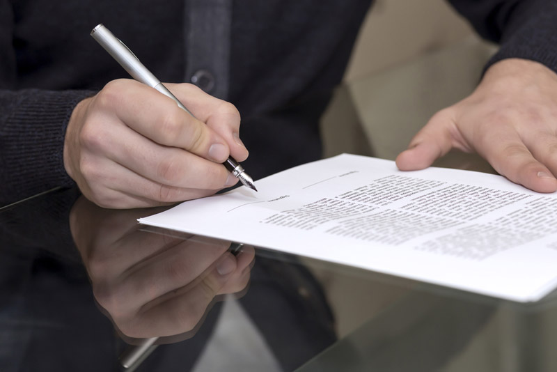 contract signing