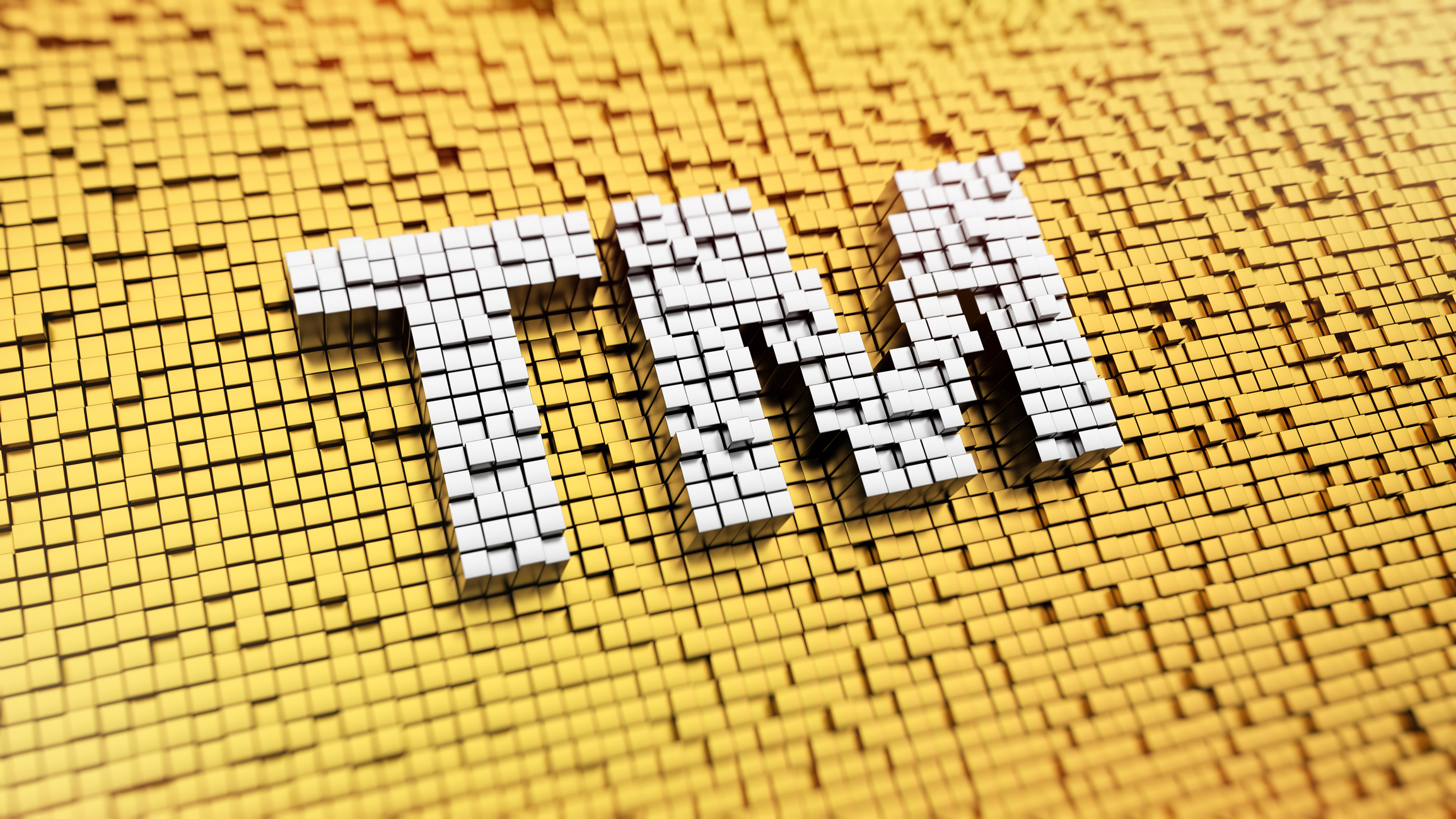 Pixelated trademark