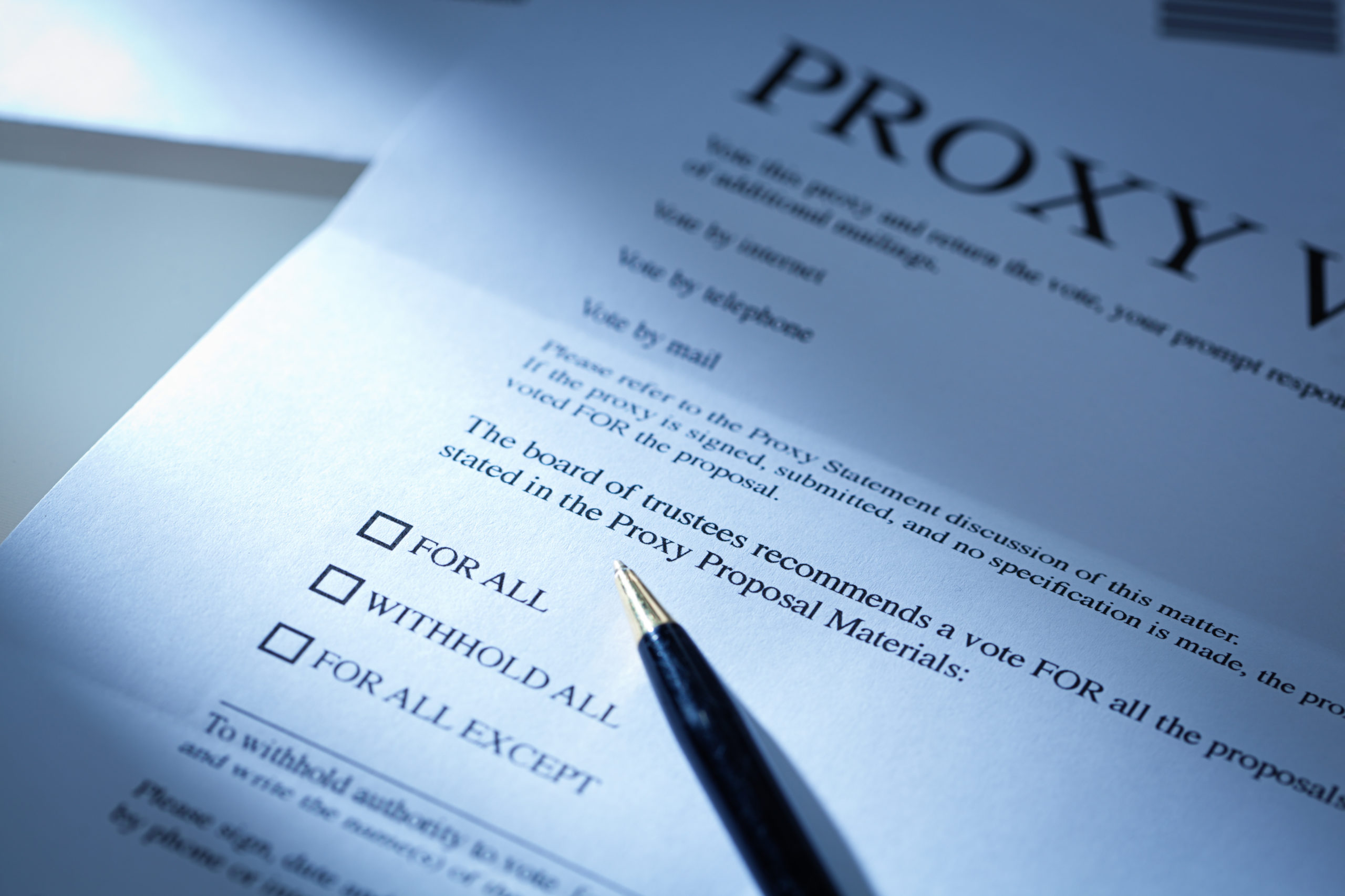Proxy Voting
