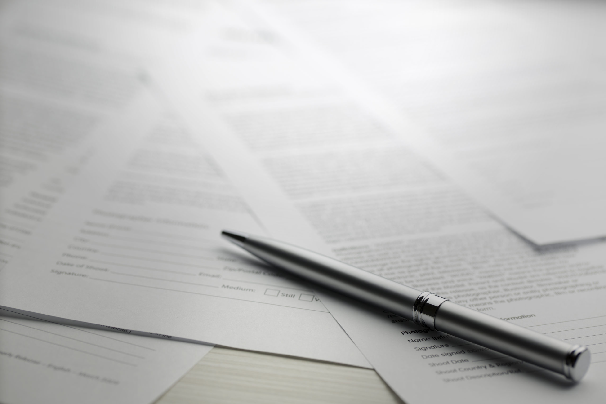 contract series - Stock Image