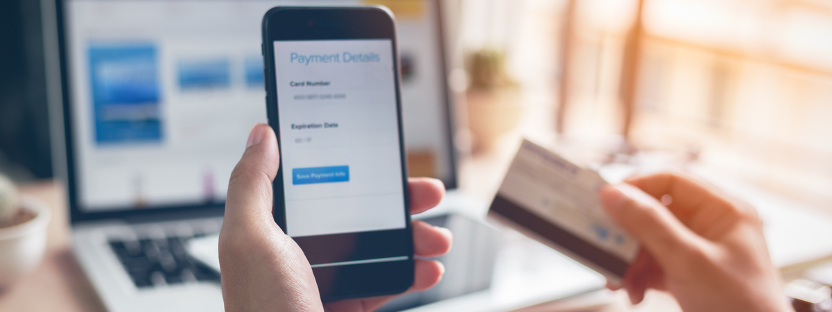 online banking payment credit card