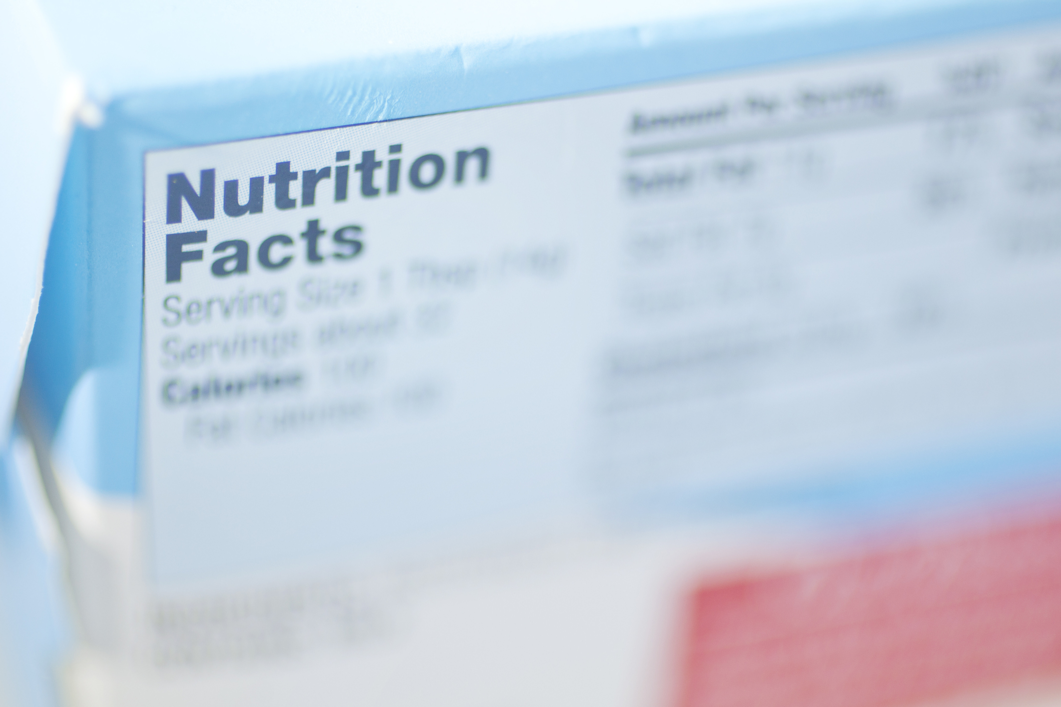 Nutrition Facts Label
