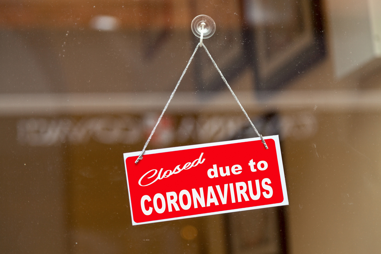 Closed due to coronavirus
