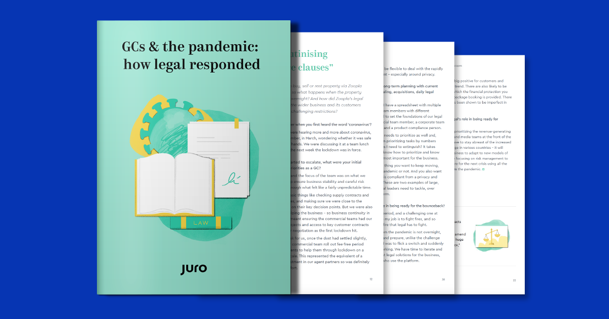 juro eBook GCs and the pandemic