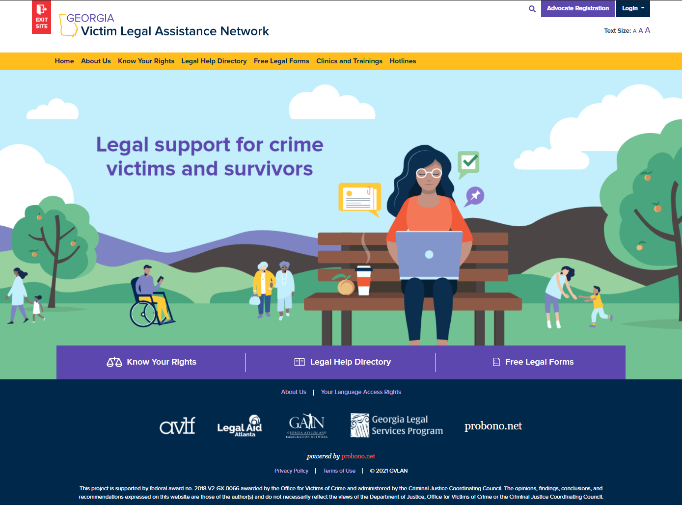 georgia victim network desktop