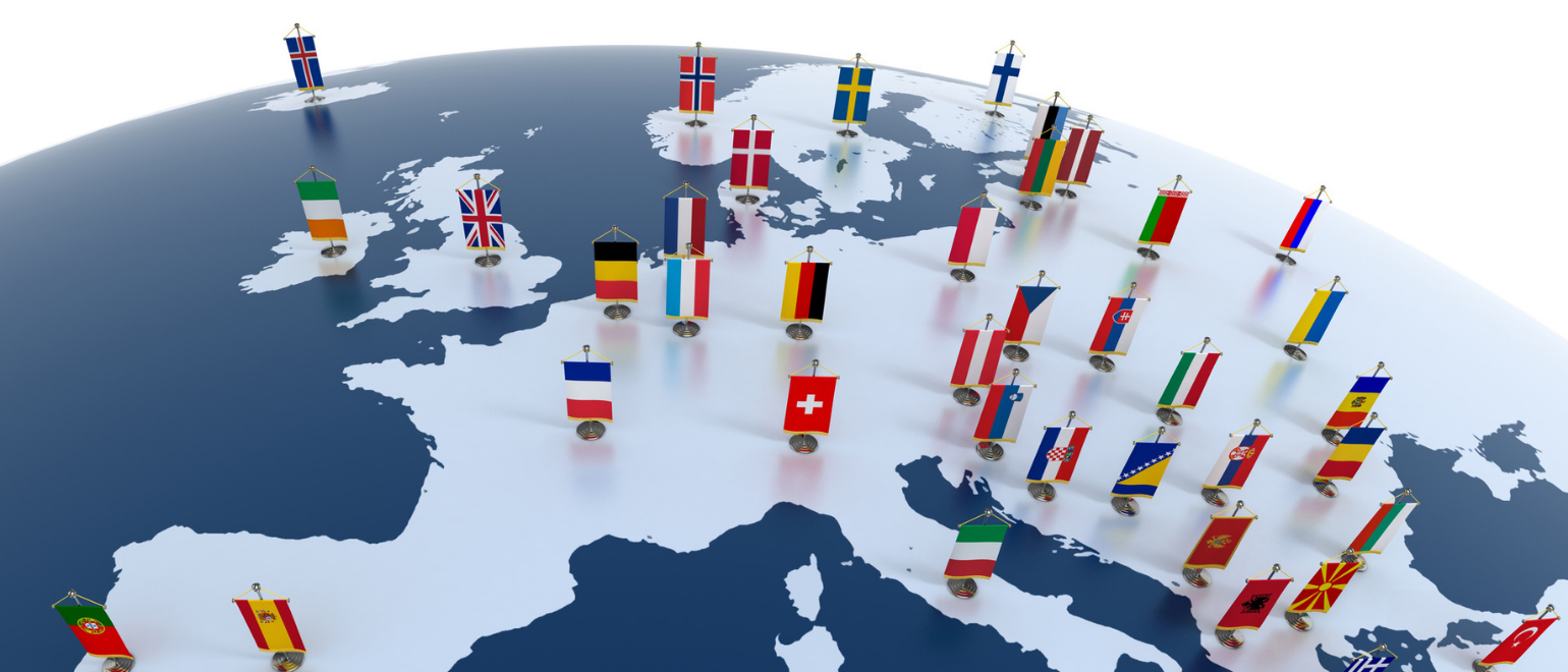 Universal Image European Flags